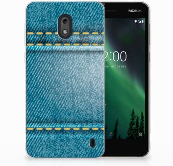 B2Ctelecom Nokia 2 TPU Hoesje Design Jeans