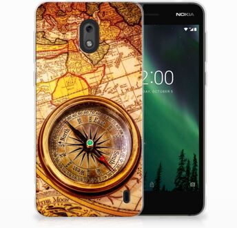 B2Ctelecom Nokia 2 TPU Hoesje Design Kompas