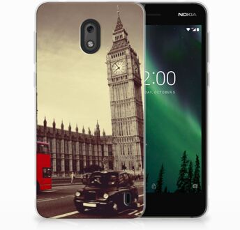 B2Ctelecom Nokia 2 TPU Hoesje Design Londen