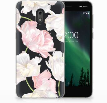 B2Ctelecom Nokia 2 TPU Hoesje Design Lovely Flowers