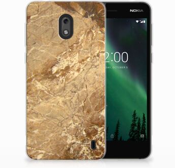 B2Ctelecom Nokia 2 TPU Hoesje Design Marmer