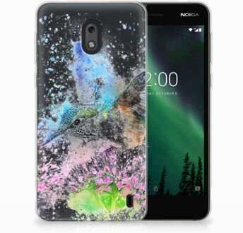 B2Ctelecom Nokia 2 TPU Hoesje Design Vogel