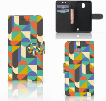 B2Ctelecom Nokia 2 Uniek Design Hoesje Geometrisch Patroon