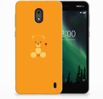 B2Ctelecom Nokia 2 Uniek TPU Hoesje Baby Beer