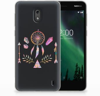 B2Ctelecom Nokia 2 Uniek TPU Hoesje Boho Dreamcatcher