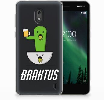 B2Ctelecom Nokia 2 Uniek TPU Hoesje Braktus