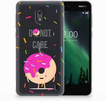 B2Ctelecom Nokia 2 Uniek TPU Hoesje Donut