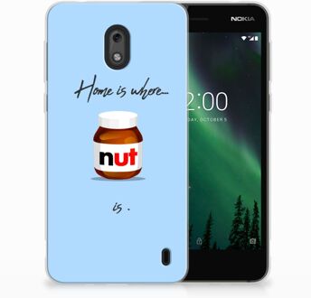 B2Ctelecom Nokia 2 Uniek TPU Hoesje Nut Home