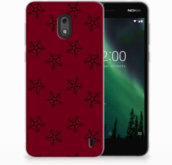 B2Ctelecom Nokia 2 Uniek TPU Hoesje Sterren