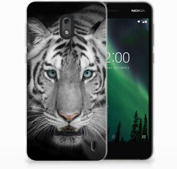 B2Ctelecom Nokia 2 Uniek TPU Hoesje Tijger