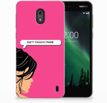 B2Ctelecom Nokia 2 Uniek TPU Hoesje Woman DTMP