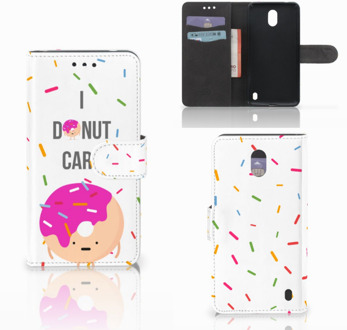 B2Ctelecom Nokia 2 Uniek Wallet Book Case Hoesje Donut