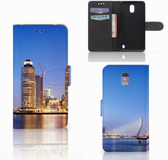 B2Ctelecom Nokia 2 Uniek Wallet Book Case Hoesje Rotterdam