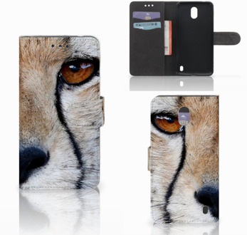 B2Ctelecom Nokia 2 Wallet Book Case Hoesje Design Cheetah