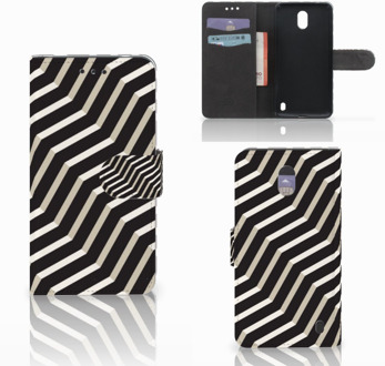 B2Ctelecom Nokia 2 Wallet Book Case Hoesje Design Illusion