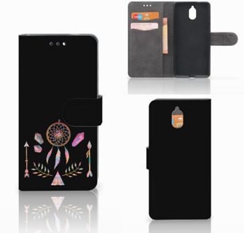 B2Ctelecom Nokia 3.1 (2018) Bookcase Hoesje Boho Dreamcatcher