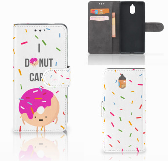 B2Ctelecom Nokia 3.1 (2018) Bookcase Hoesje Donut