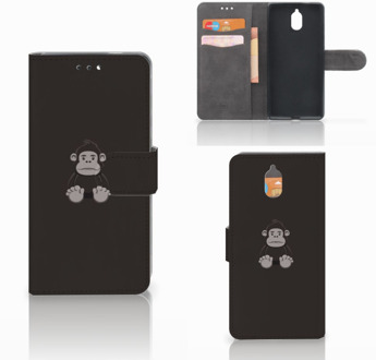 B2Ctelecom Nokia 3.1 (2018) Bookcase Hoesje Gorilla