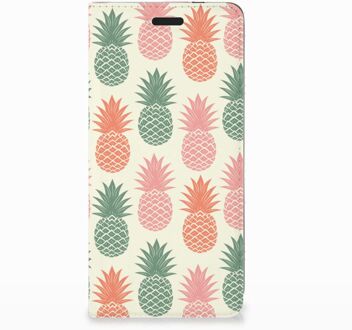 B2Ctelecom Nokia 3.1 (2018) Standcase Hoesje Design Ananas