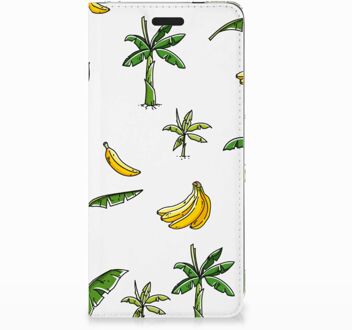 B2Ctelecom Nokia 3.1 (2018) Standcase Hoesje Design Banana Tree