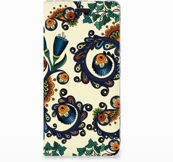 B2Ctelecom Nokia 3.1 (2018) Standcase Hoesje Design Barok Flower