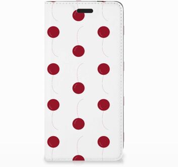 B2Ctelecom Nokia 3.1 (2018) Standcase Hoesje Design Cherries