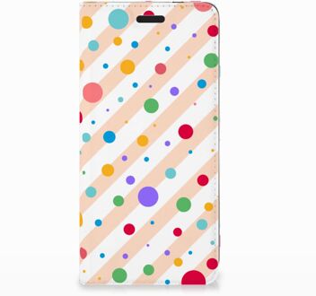 B2Ctelecom Nokia 3.1 (2018) Standcase Hoesje Design Dots