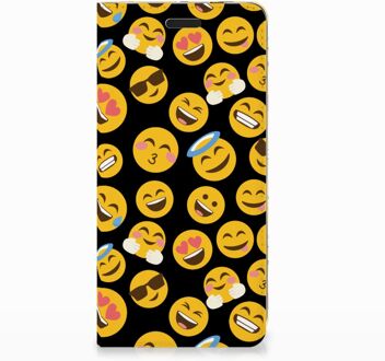 B2Ctelecom Nokia 3.1 (2018) Standcase Hoesje Design Emoji