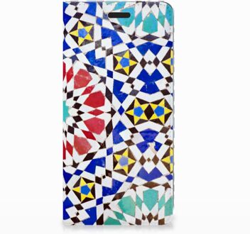 B2Ctelecom Nokia 3.1 (2018) Standcase Hoesje Design Mozaïek