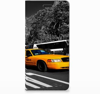 B2Ctelecom Nokia 3.1 (2018) Standcase Hoesje Design New York Taxi