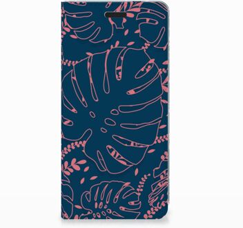 B2Ctelecom Nokia 3.1 (2018) Standcase Hoesje Design Palm Leaves