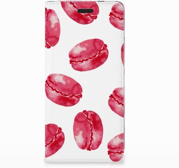 B2Ctelecom Nokia 3.1 (2018) Standcase Hoesje Design Pink Macarons