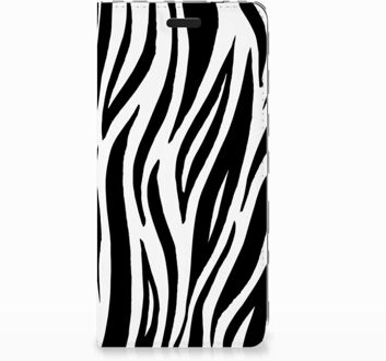 B2Ctelecom Nokia 3.1 (2018) Standcase Hoesje Design Zebra