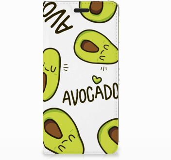 B2Ctelecom Nokia 3.1 (2018) Uniek Standcase Hoesje Avocado Singing