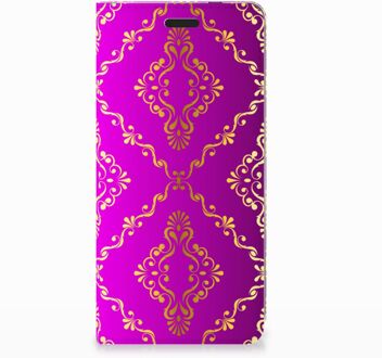 B2Ctelecom Nokia 3.1 (2018) Uniek Standcase Hoesje Barok Roze