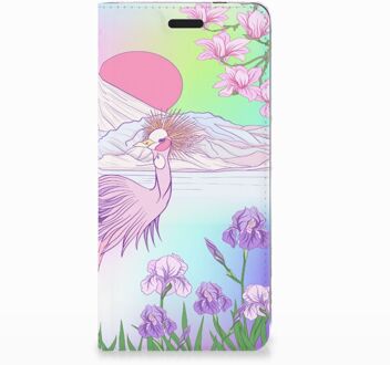 B2Ctelecom Nokia 3.1 (2018) Uniek Standcase Hoesje Bird