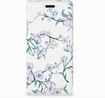 B2Ctelecom Nokia 3.1 (2018) Uniek Standcase Hoesje Blossom White