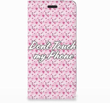 B2Ctelecom Nokia 3.1 (2018) Uniek Standcase Hoesje Flowers Pink DTMP