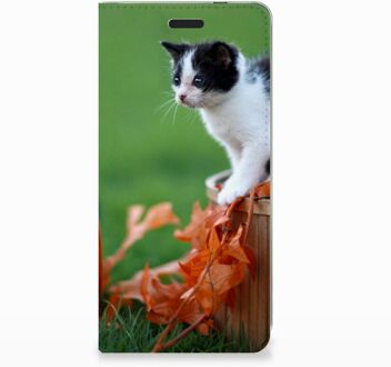 B2Ctelecom Nokia 3.1 (2018) Uniek Standcase Hoesje Kitten