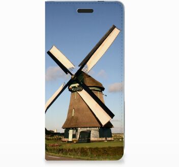 B2Ctelecom Nokia 3.1 (2018) Uniek Standcase Hoesje Molen