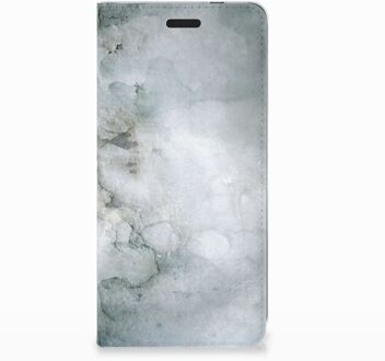 B2Ctelecom Nokia 3.1 (2018) Uniek Standcase Hoesje Painting Grey