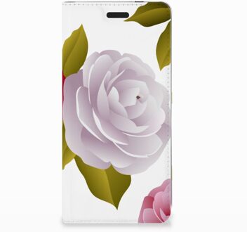 B2Ctelecom Nokia 3.1 (2018) Uniek Standcase Hoesje Roses