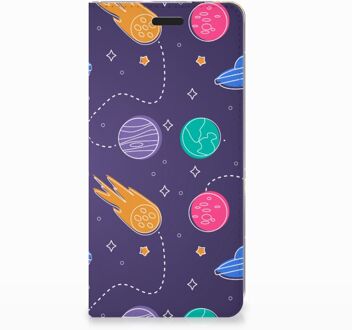 B2Ctelecom Nokia 3.1 (2018) Uniek Standcase Hoesje Space