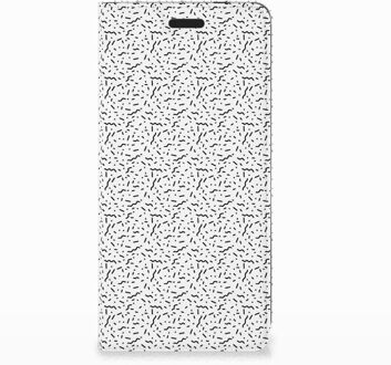 B2Ctelecom Nokia 3.1 (2018) Uniek Standcase Hoesje Stripes Dots