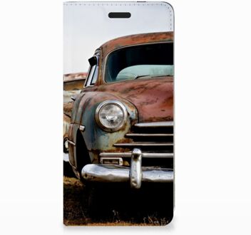 B2Ctelecom Nokia 3.1 (2018) Uniek Standcase Hoesje Vintage Auto