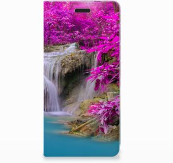 B2Ctelecom Nokia 3.1 (2018) Uniek Standcase Hoesje Waterval