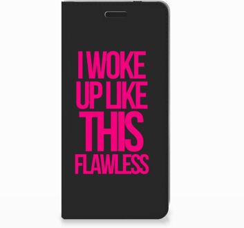 B2Ctelecom Nokia 3.1 (2018) Uniek Standcase Hoesje Woke Up