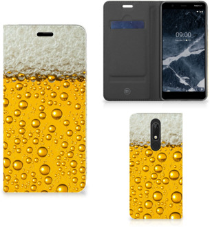 B2Ctelecom Nokia 5.1 (2018) Flip Style Cover Bier