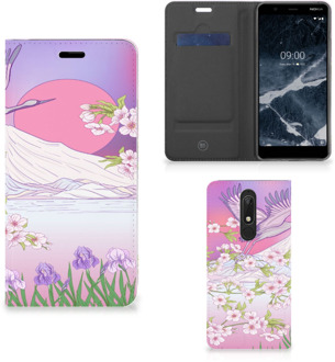 B2Ctelecom Nokia 5.1 (2018) Hoesje maken Bird Flying