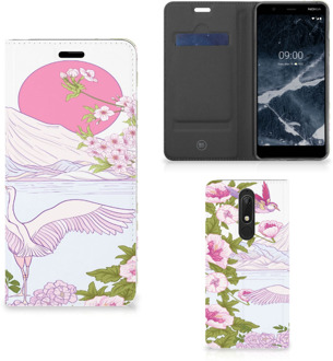 B2Ctelecom Nokia 5.1 (2018) Hoesje maken Bird Standing